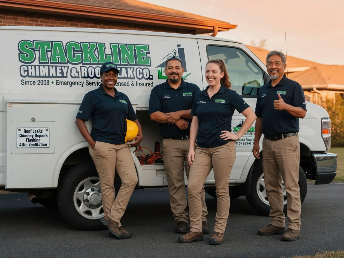 Chimney flashing repair company in Centerville, IA